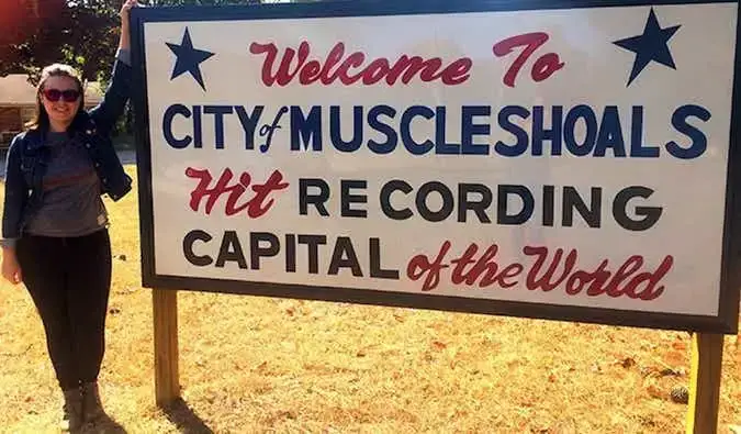 Caroline Eubanks i Muscle Shoals, Alabama