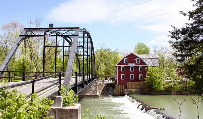 War Eagle Mill в Северозападен Арканзас