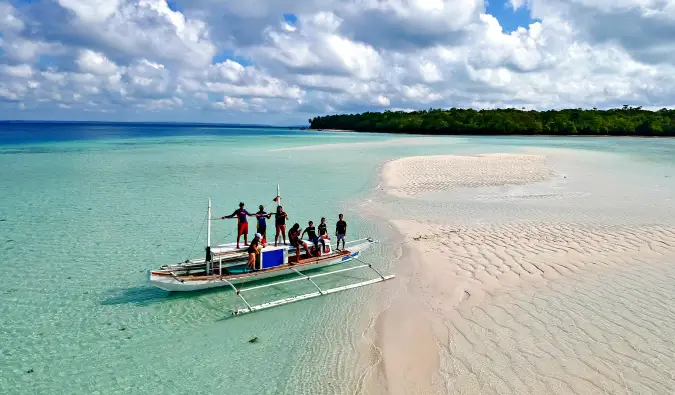 perahu tradisional di Filipina