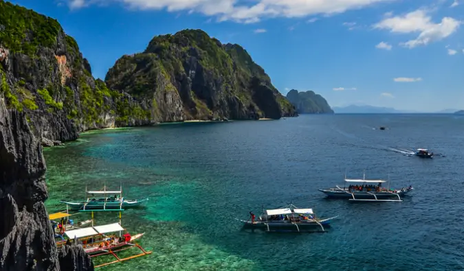 barcă tradițională din Filipine