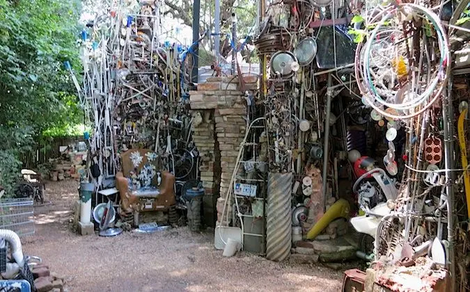 Die Junk-Kathedrale in Austin, Texas