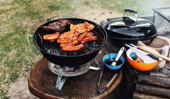 Ein typisch australisches BBQ im Sommer