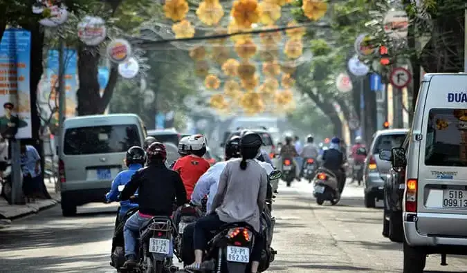 Vietnam yang sibuk