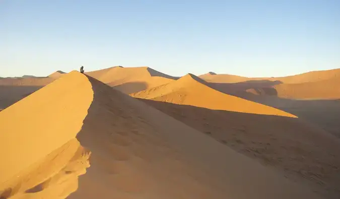 Ørkenen i Sossusvlei, Namibia