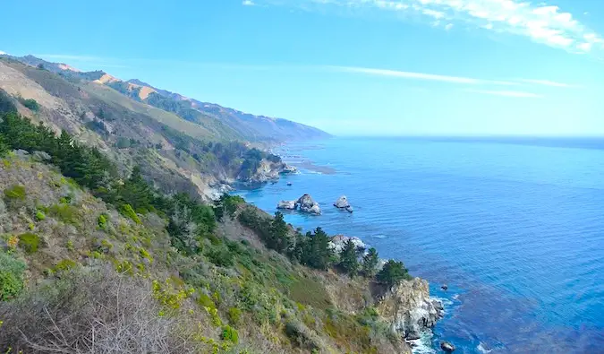 Jambatan Bixby di Big Sur, California