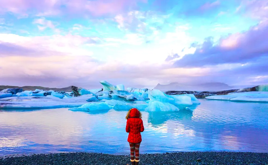 kamangha-manghang mga glacier sa iceland