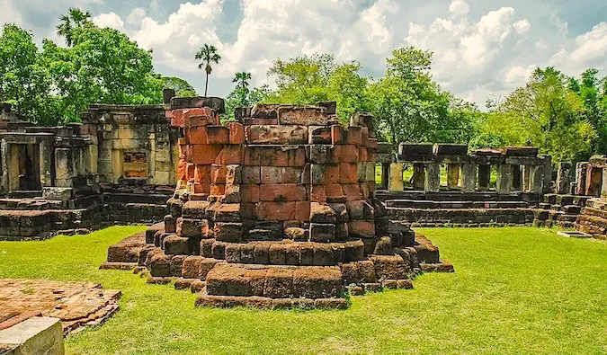 Mga guho ng templo sa Korat, Thailand