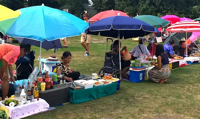 Foto pasaran makanan Thai terbaik di Jerman