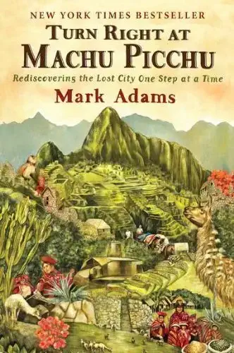 Belok Kanan di kulit buku Machu Picchu