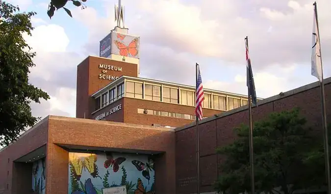 Le Musée des Sciences de Boston, États-Unis