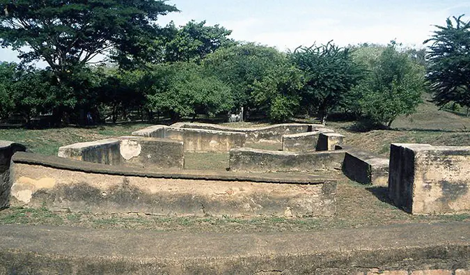 las ruinas de león viejo en nicaragua