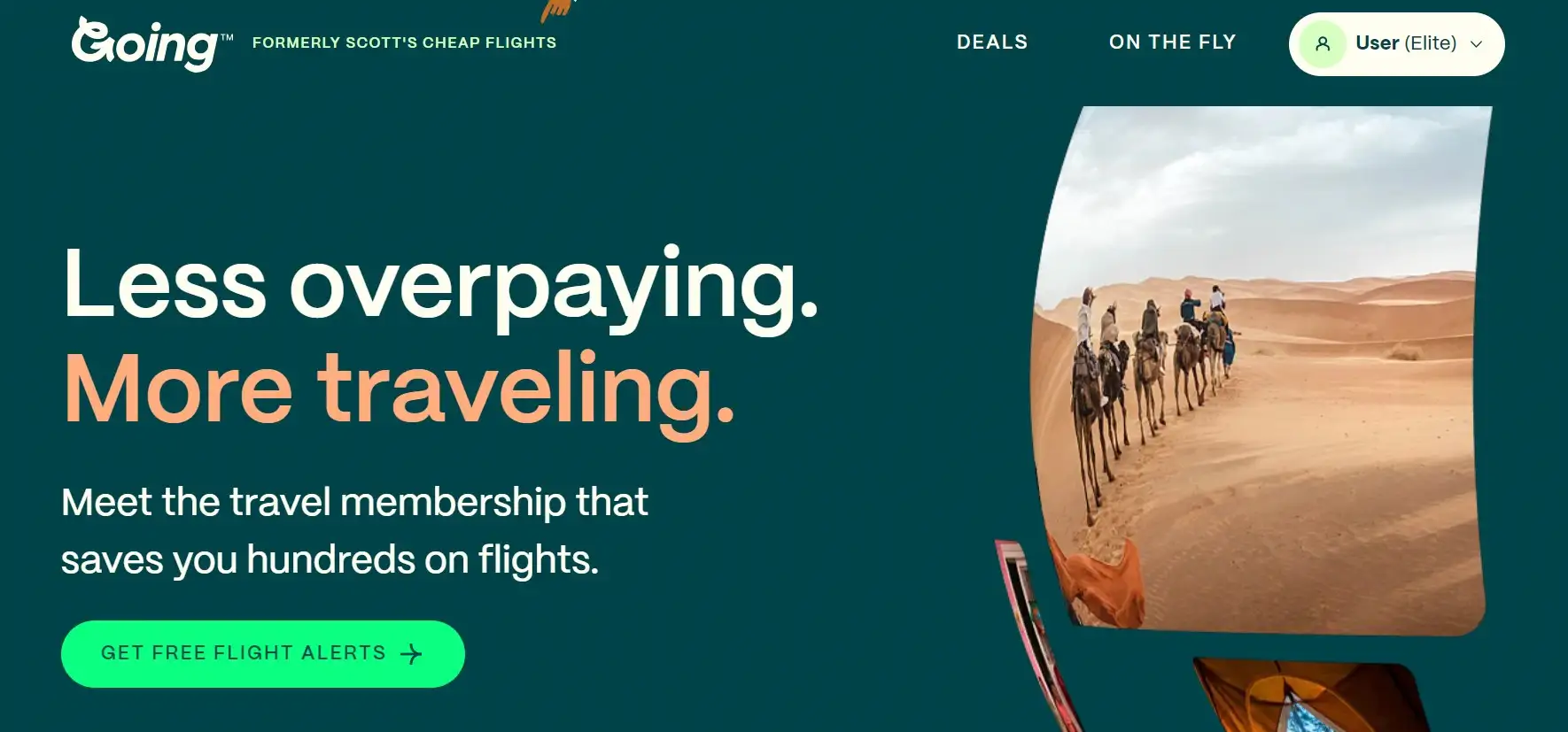 Going (Scott's Cheap Flights) apžvalga: ar verta naudoti šį skrydžio įrankį?