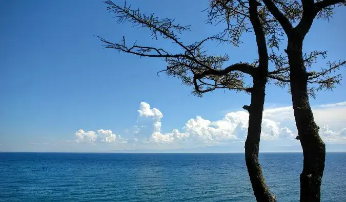 L'increïble llac Baikal, el llac més profund del món, a Irkutsk, Rússia