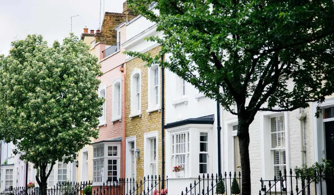 A londoni Chelsea történelmi házai