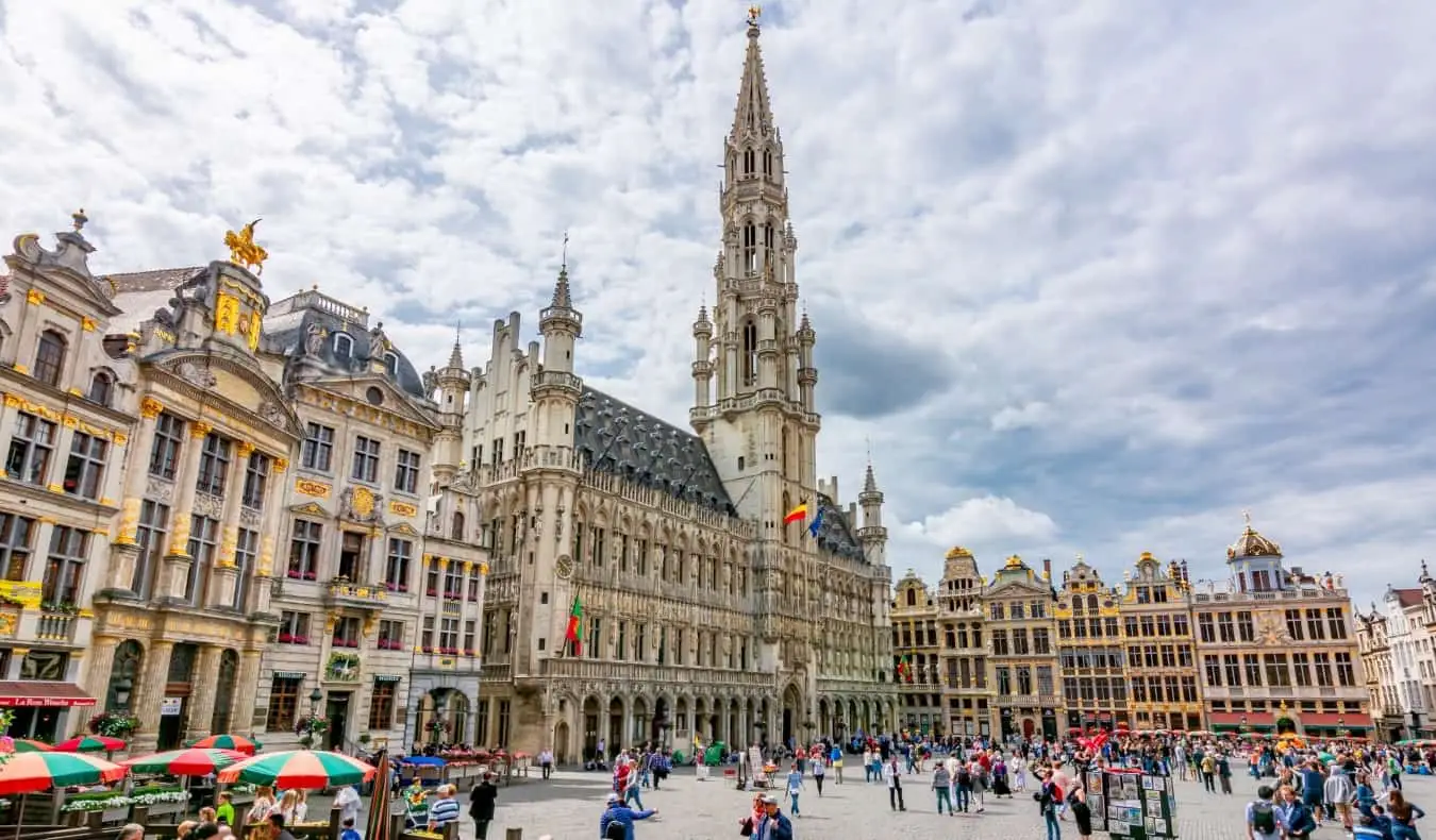 Grand Place i Bruxelles, Belgien