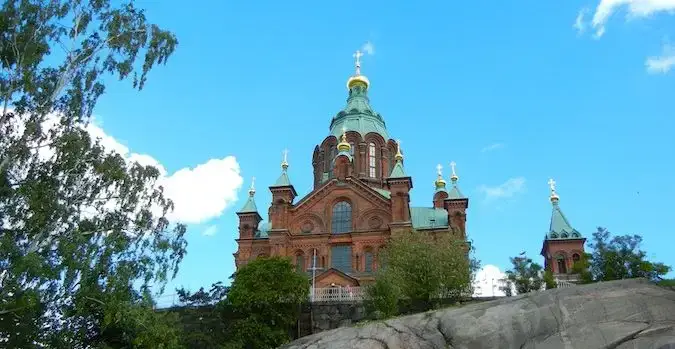 Chiesa Uspenski a Helsinki, Finlandia