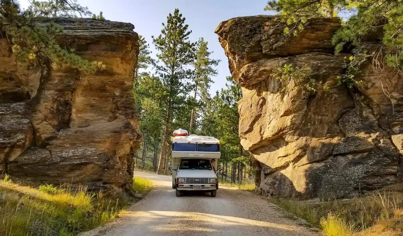 Mike og Anne fra HoneyTrek i Black Hills