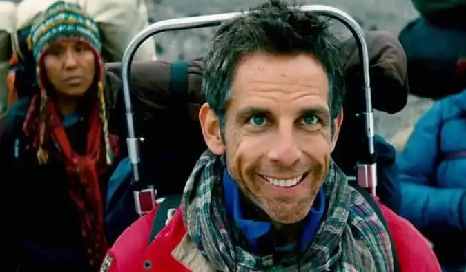 Rucksackszene aus dem geheimen Leben von Walter Mitty mit Ben Stiller