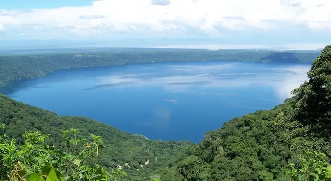 A impressionante Lagoa de Apoio na Nicarágua