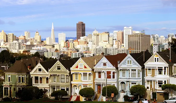 una vista de l'horitzó de la ciutat a San Francisco