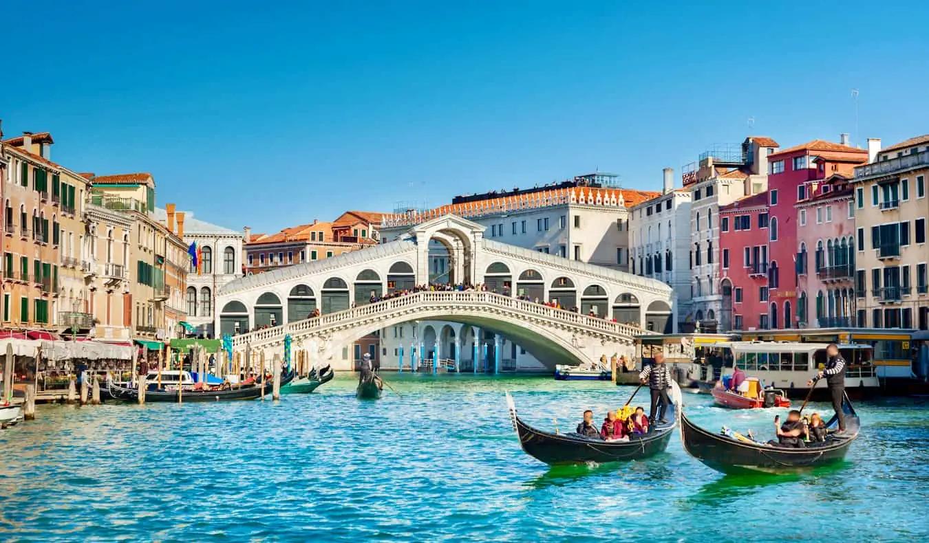 Los mejores recorridos a pie en Venecia