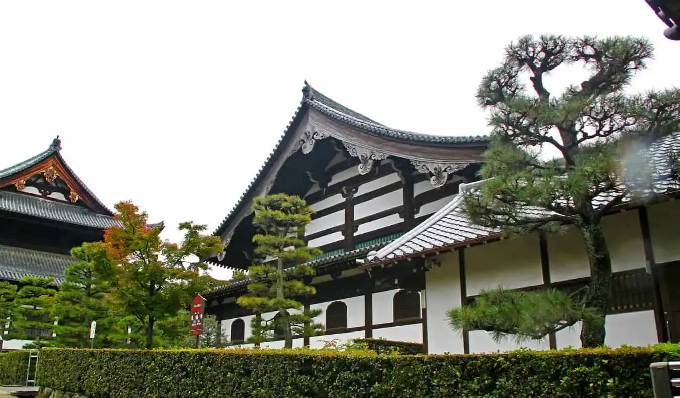 det kontemplative Tofuku-ji-tempelet i Kyoto, Japan