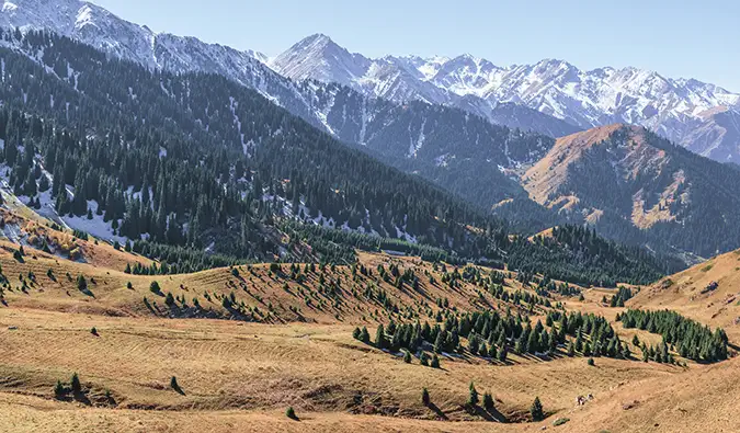 Kasakhstan-fjellene