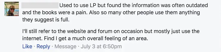 nagrerekomenda lamang ng mga sikat na lokasyon