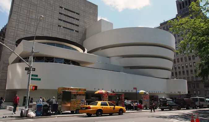 Het beroemde Guggenheim Museum in New York City