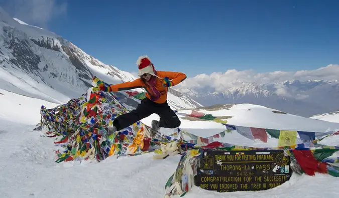 Kristin Addis in Nepal