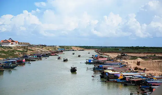 La mort tragique de la région du lac de Phnom Penh