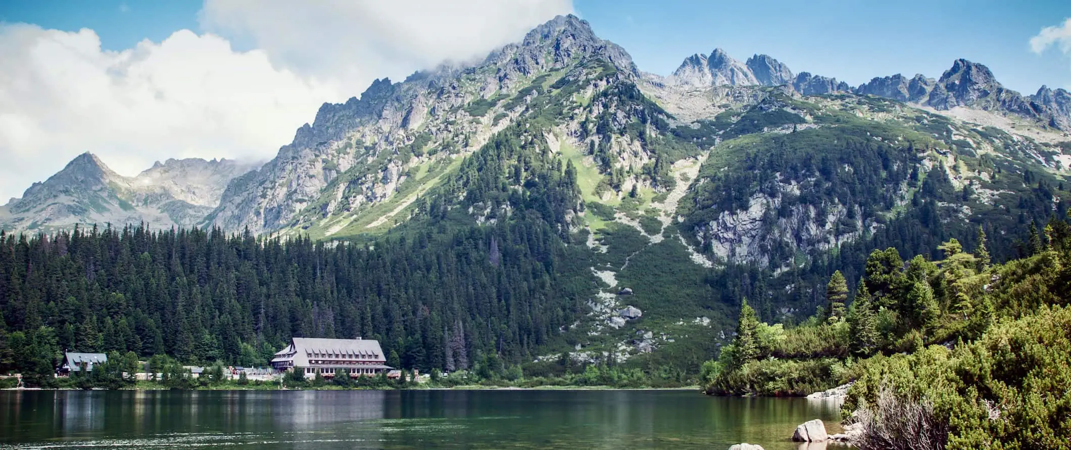 Letecký pohľad na Bratislavu, hlavné mesto Slovenska s historickými budovami a množstvom zelene