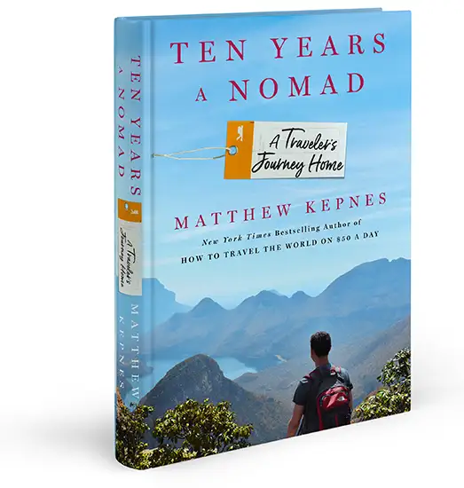 10 Years A Nomad Book Grafik