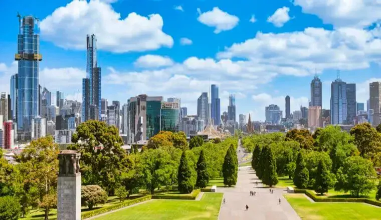 A legjobb gyalogtúrák Melbourne-ben