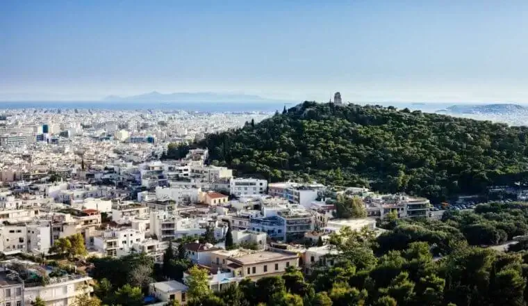 De bedste vandreture i Athen