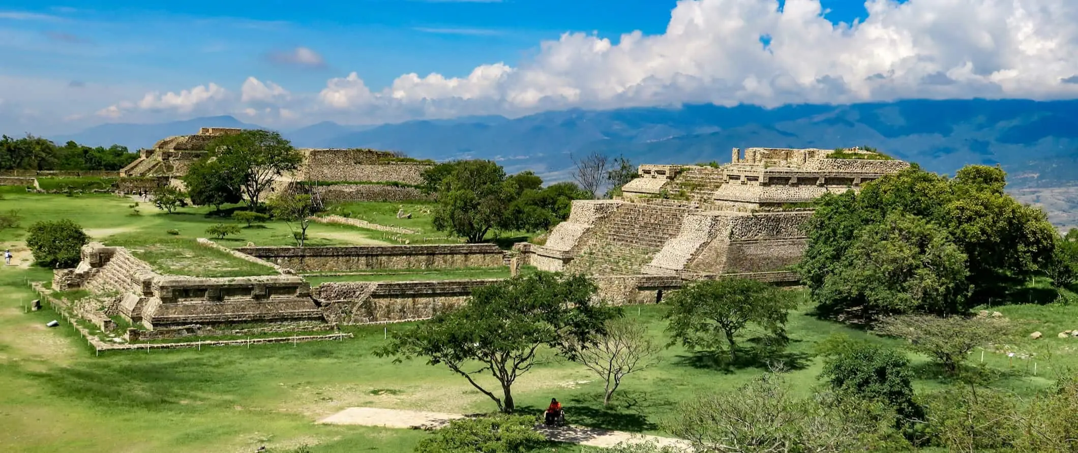 Barevné historické centrum města Oaxaca, Mexiko