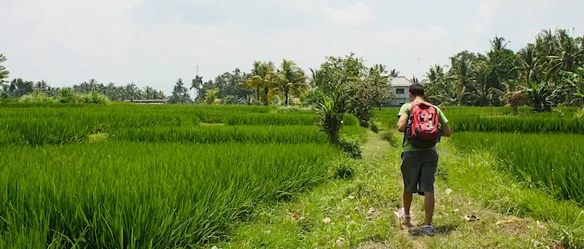 caminant per Bali