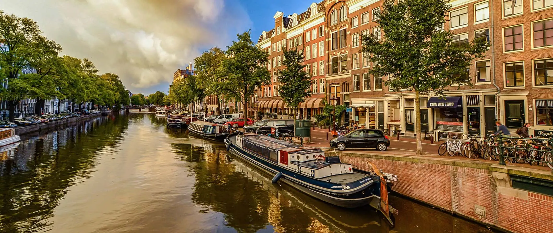 Els canals escènics d'Amsterdam, Països Baixos