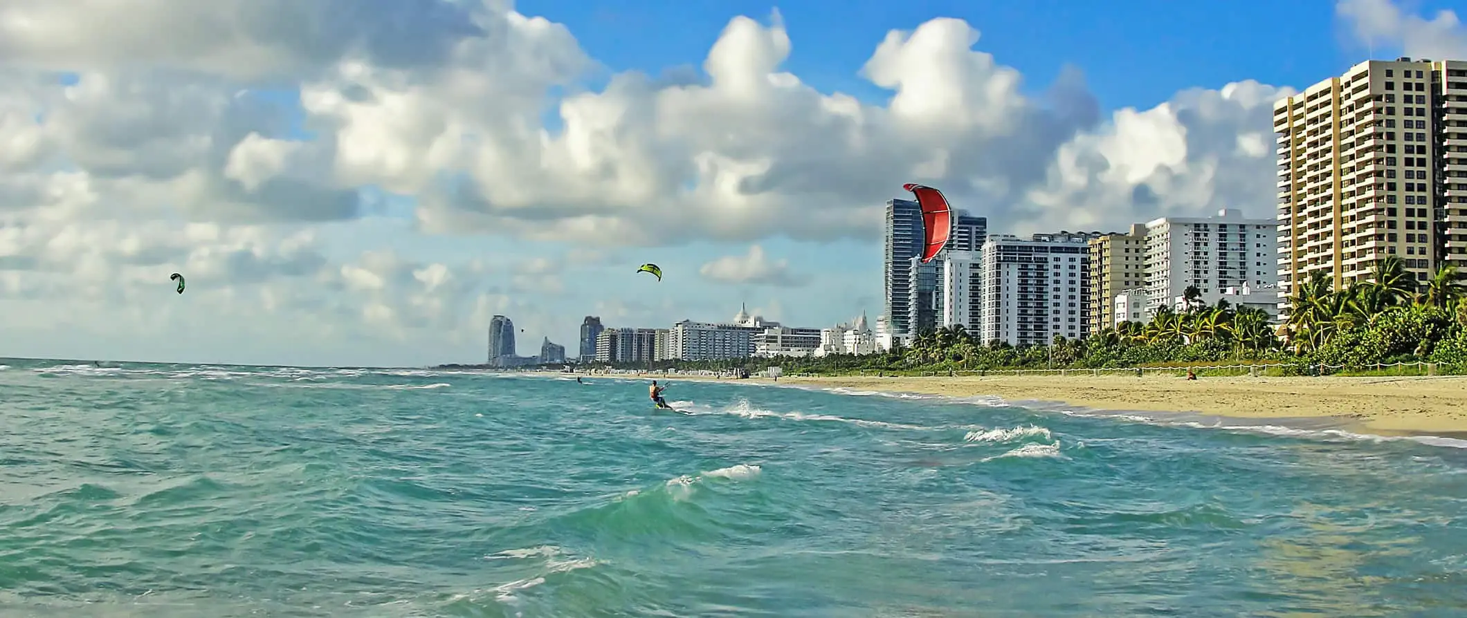 Pantai Selatan di Miami, Florida