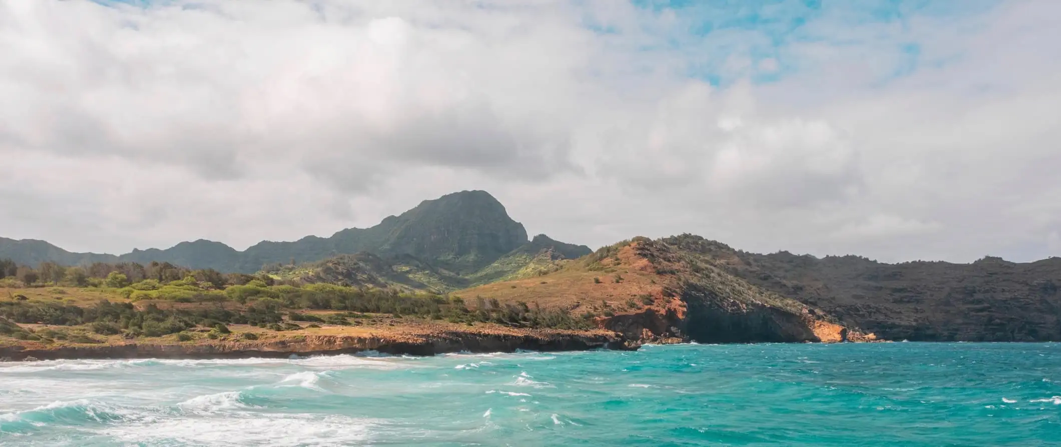 Pantai yang menakjubkan di Hawaii