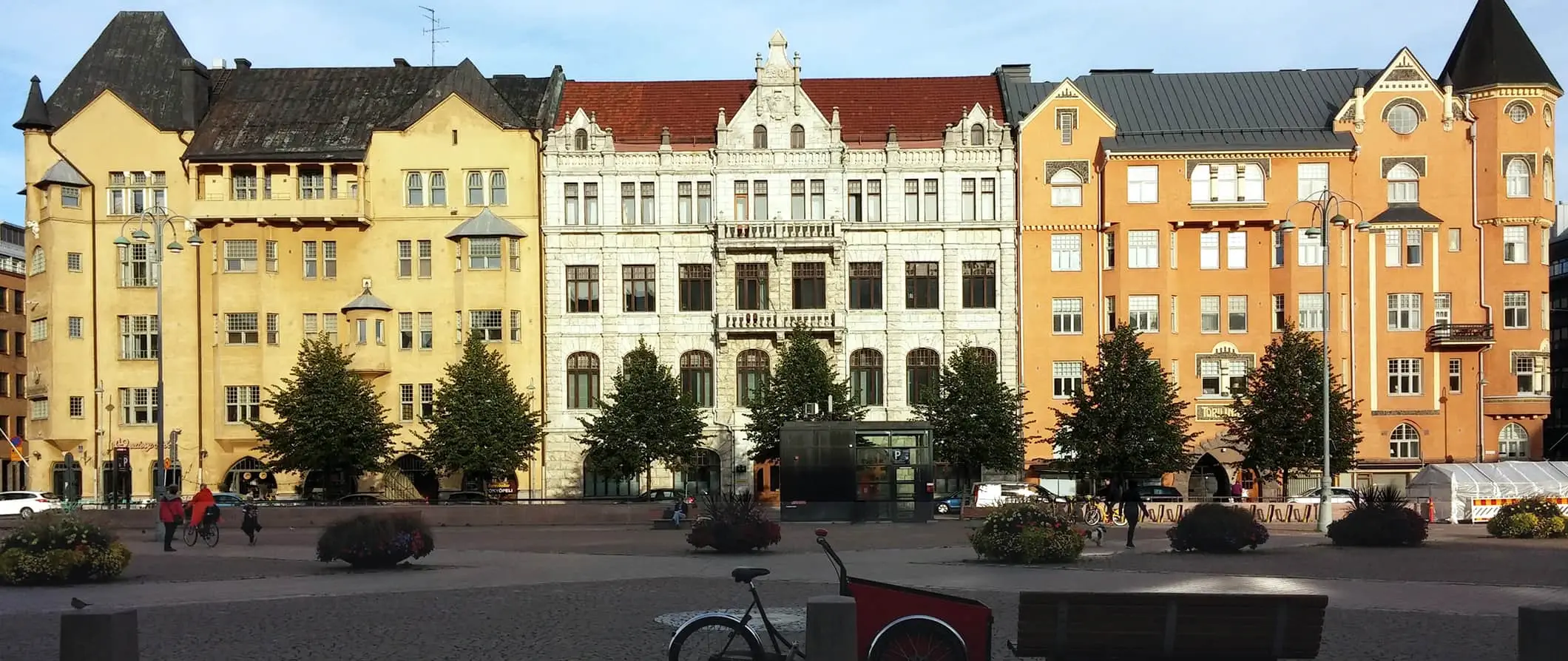 edifici colorati a Helsinki